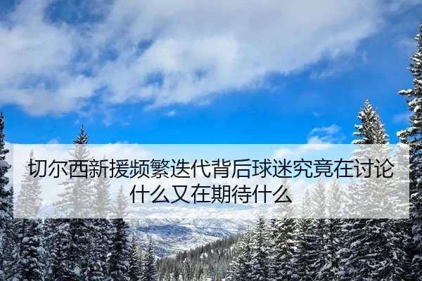 切尔西新援频繁迭代背后球迷究竟在讨论什么又在期待什么